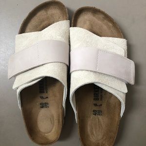 Birkenstock Kyoto - size 40 - antique white. Worn 5 times (too small for me!)